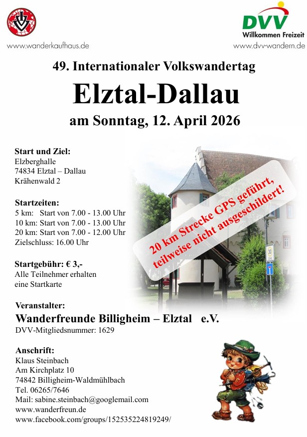 Flyer Wandertag 2026